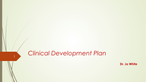 2 clinical develpment plan final