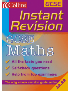 Y11 General-Mathematics-IGCSE-Past-Paper-Questions-Classified-according-by-topic(AK)