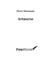 Artaserse libretto