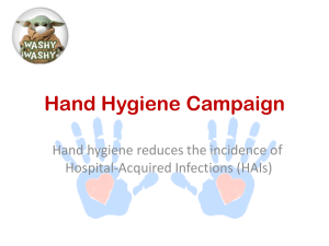 RN Day 1 8 Hand Hygeine Campaign
