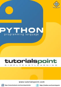 Python Programming Tutorial