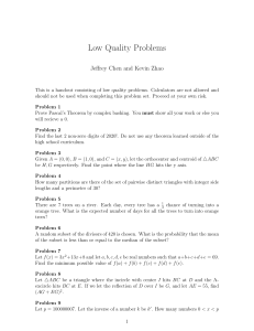 Low-Quality-Problems
