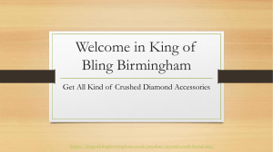 Now Get New Crushed Diamond Bread Bin (2021) - King of Bling Birmingham