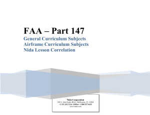faa general and airframe correlation 0118[1]
