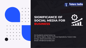 Significance of Social Media for Business (2)