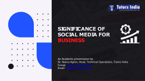 Significance of Social Media for Business (1)