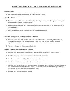 Student Council ByLaws
