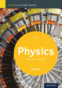 Physics - Study Guide - Tim Kirk - Oxford 2014