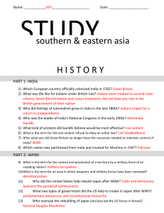 STUDY GUIDE KEY- History of S&E Asia 