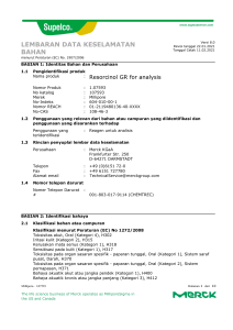 MSDS Resorcinol