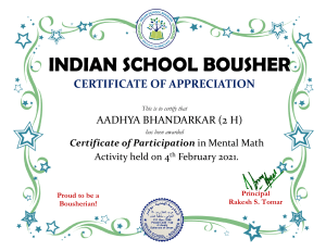Certificate 02- AADHYA BHANDARKAR 2H
