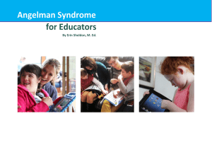 Angelman Syndrome for Educators