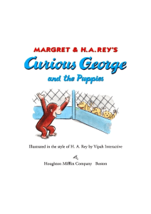 Curious George and Puppies