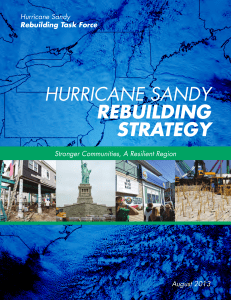 Hurricane Sandy Rebuilding Strategy