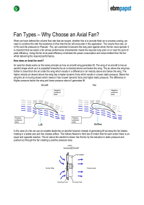 Why choose an axial fan