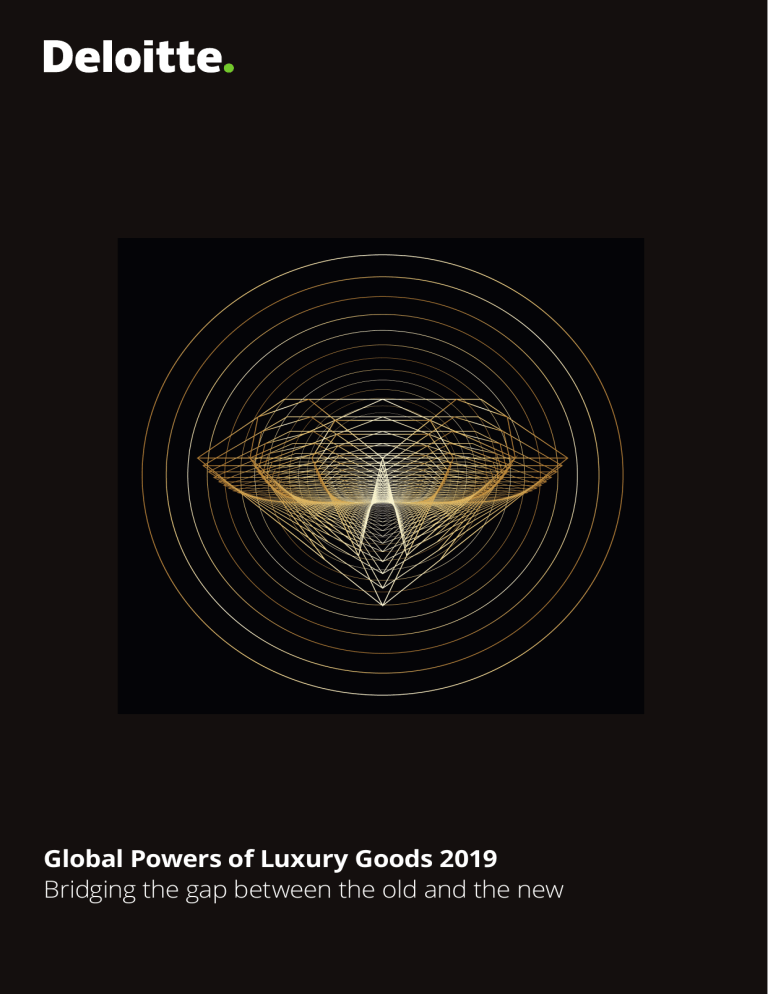 DeloitteESconsumerindustryglobalpowersluxurygoods2019