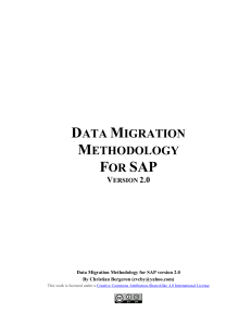 data migration methodology