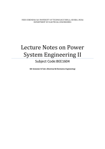 Power system engineering