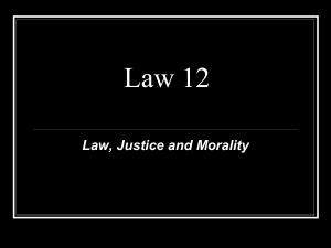 law justice and morality copy
