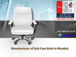 Manufacturer of Sofa Cum Beds in Mumbai - Offtheshelf