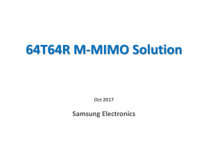 Samsung Massive MIMO Solution 20171025 Sprint