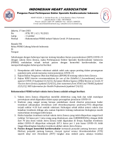 078 Rekomendasi PERKI Vaksin Astrazeneca