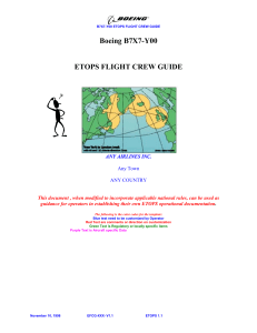 Etops Flight Crew Guide
