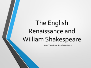 A Brief Introduction to the European Renaissance