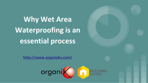 Why Wet Area Waterproofing is an essential process