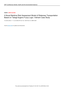 A Novel Maritime Risk Assessment Model of Waterway