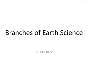 Branches-of-Earth-Sciences