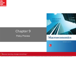 Dornbusch Macroeconomics 13e PPT Ch09