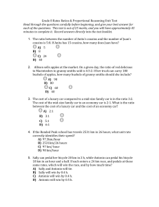 Grade 8 Rates Ratios (1)