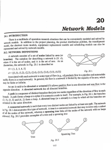 Chapter20 Network Models