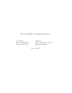 (Ebook Mathematics) Discrete Math In Computer Science
