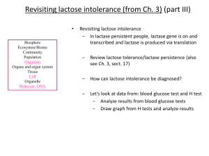 L7 Revisiting lactose intolerance, part 3