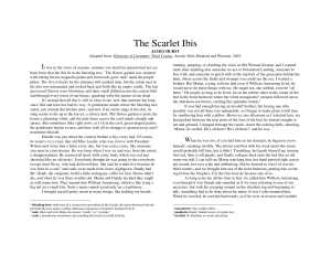 1. TheScarletIbisText