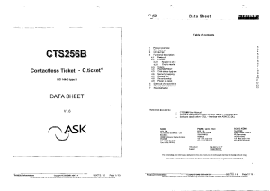 CTS256B Datasheet 1.6 (Complete)