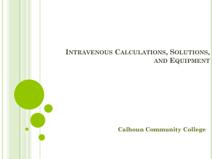 IV-Calculations