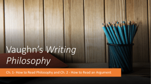 Vaughn Writing Philosophy (1)