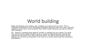 World building