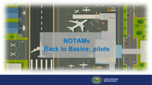 Pilots NOTAM primer for 2021