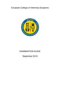 ECVS examination guide