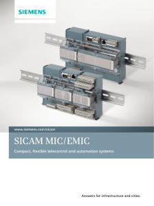 SICAM MIC EMIC Brochure