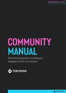 Community-Manual-Tom-Ross