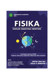 Fisika: Hukum Gravitasi Newton - SMA Kelas X