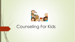 Counseling For Kids