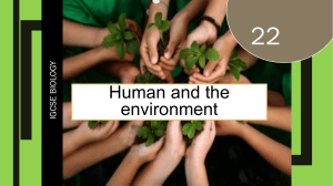 unit 22 Humans and environment-Pollution