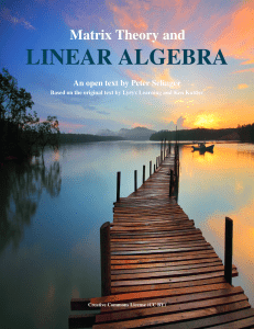 LinearAlgebra