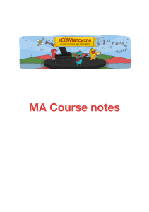 ACCA MA Course Notes